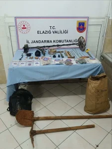 Ağın’da Kaçak Kazı Operasyonu