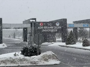 Ağrı’da Kar Yağışı Etkili Oldu