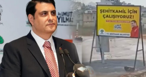 AKP’li başkanın fotoğrafına tekme iddiası yargıdan döndü