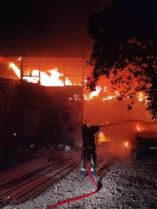 Alanya’da Piknik Alanında Yangın