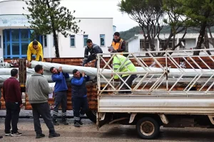 Antalya’da Üreticilere Sera Naylonu Desteği