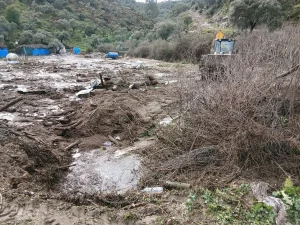 Aydın’da Sel ve Toprak Kayması: 44 Koyun Telef Oldu