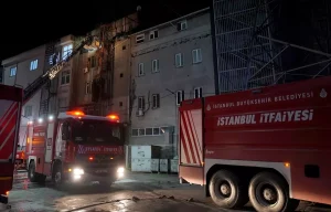 Bağcılar’da Kağıt Bardak Atölyesinde Yangın