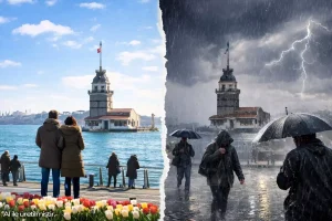 Bahar havası kısa sürecek! Tarh verildi, sağanak geliyor