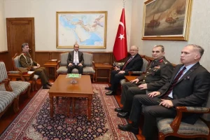 Bakan Güler, Irak Büyükelçisi ve Askeri Ataşeyi kabul etti