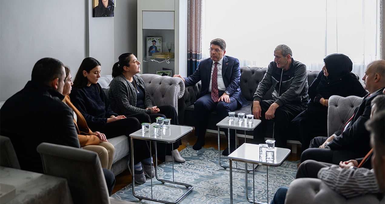 Bakan Tunç’tan Atlas’ın ailesine ziyaret