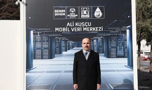 Başkan Altay, Olağanüstü Durumlarda Dijital Güvenliği Sağlayacak KOSKİ Mobil Veri Merkezini İnceledi