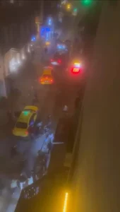 Beyoğlu’nda Kavga ve Araçla Ayaklanma