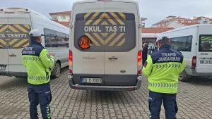 Beypazarı’nda Öğrenci Servislerine Denetim