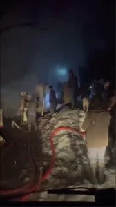 Bingöl’de yangın: 6 büyükbaş öldü