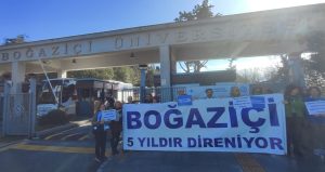 Boğaziçi Üniversitesi TOMA’ larla basıldı