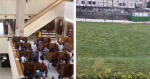 Boğaziçi Üniversitesi, yıkılan kütüphane için açıklama yaptı: Yeşillendirme öğrenci için