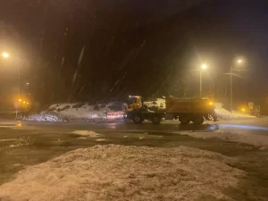 Bolu Dağı’nda Kar Yağışı Etkili