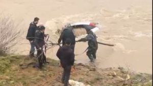 Bolu’da yağış kazaya neden oldu