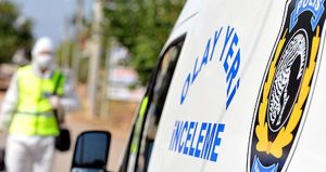 Boşanma aşamasındaki karısını bıçaklayıp kaçarken feci şekilde can verdi