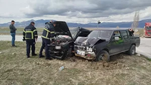 Burdur’da Trafik Kazası: 3 Yaralı