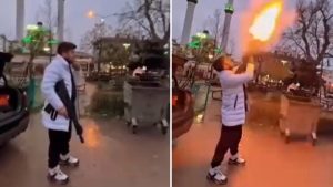 Bursa’da pompalı tüfekle havaya ateş açan şahıs tutuklandı