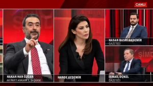 Canlı yayında İsmail Dükel’e AK Parti düzeltmesi: Size İso diyor muyum