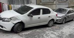 Çekici yokuştan kaydı, 14 araca çarptı