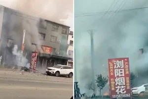 Çin’de havai fişek dükkanındaki patlamada 12 kişi hayatını kaybetti