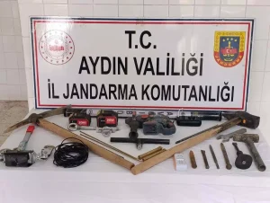 Çine’de Kaçak Eser Kazısı Operasyonu
