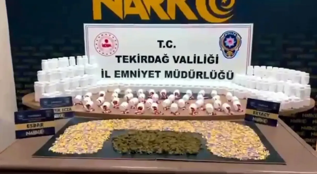 Çorlu’da Büyük Uyuşturucu Operasyonu