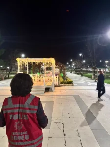 Çorlu’da Dron Destekli Denetimler Sürüyor