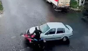 Çorlu’da Motosiklet ve Otomobil Çarpıştı: 1 Yaralı
