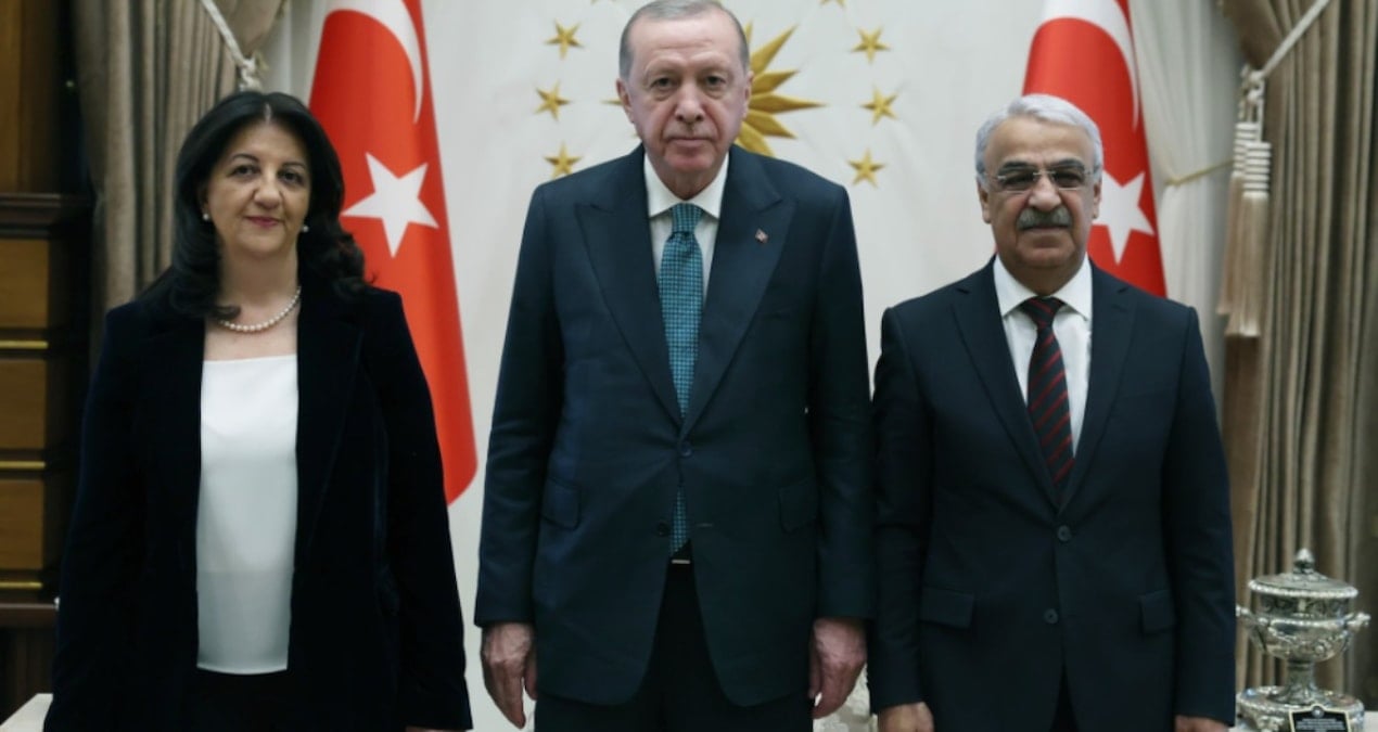 Cumhurbaşkanı Erdoğan, DEM Parti heyetini kabul etti