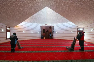 Darende’de Camiler Ramazan İçin Hazırlanıyor