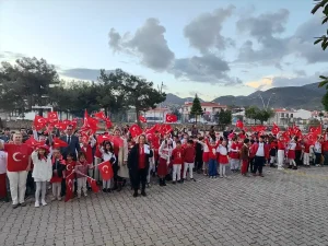 Datça’da ‘Bayrak Sevgisi’ Temasıyla Dönem Başladı