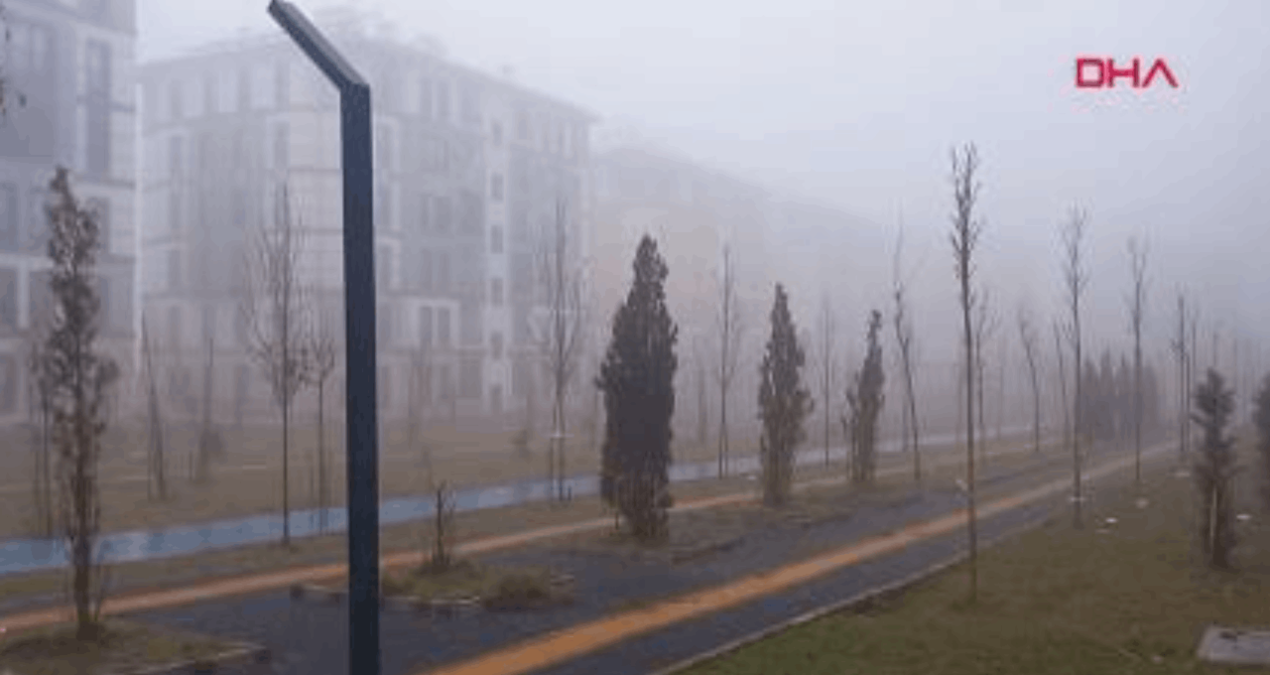 Diyarbakır’da sis bürüdü: Ulaşım durdu