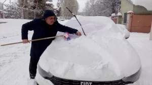 Doğu Anadolu’da Yoğun Kar Yağışı