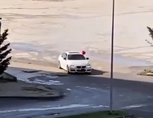 Drift Yapan Sürücüye 58 Bin Lira Ceza