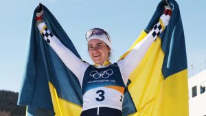 Ebba Andersson, altın madalya aldı