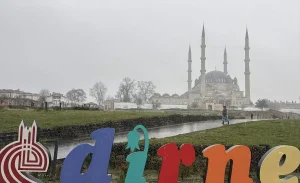 Edirne’de Sağanak Yağış Hayatı Olumsuz Etkiledi