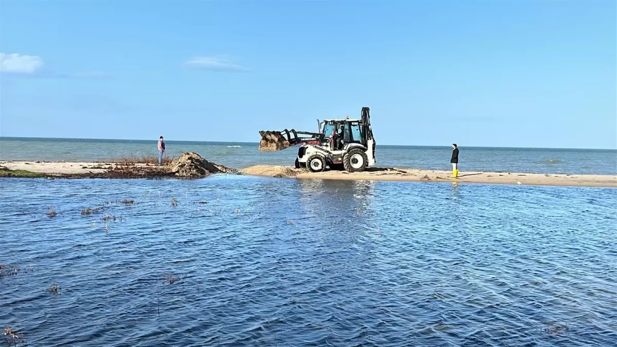 Enez’de Fırtına ve Deniz Taşması