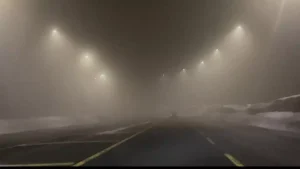 Erciyes’te Yoğun Sis Sürücüleri Zorladı