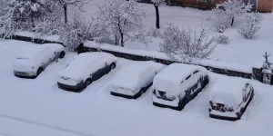 Erzurum’da Kar Yağışı Etkili, 775 Mahalle Yolu Kapalı