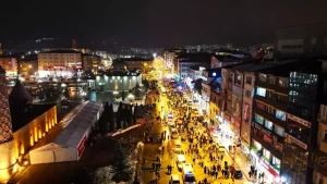 Erzurum’da Ramazan İçin Fener Alayı