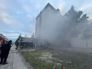 Eskişehir’de Yangın Paniği