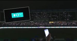 Ezeli rakiplerinin küme düşmesini cenaze marşı ile kutladılar!