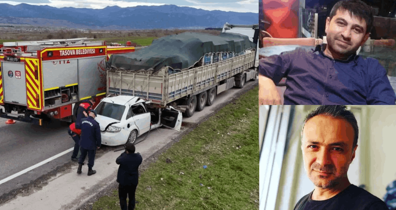 Feci kaza: Cenaze yolunda öldüler!