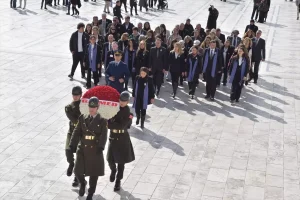 GALMED Anıtkabir’i Ziyaret Etti