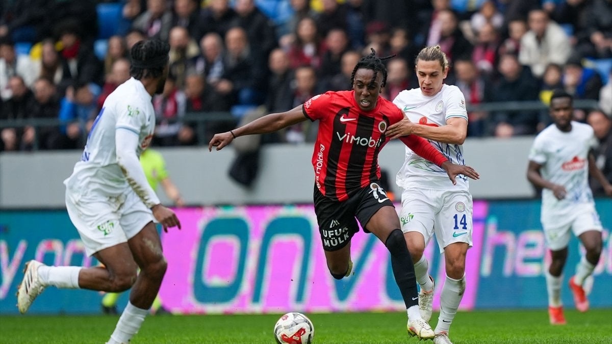 Gençlerbirliği ile Rizespor yenişemedi