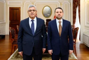 Gürlek ve Şentürk Görüştü