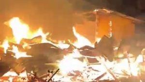 Hatay’da emekli polis yanan evde can verdi