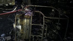 Hatay’da sanayi sitesinde yangın: 3 iş yeri ve 1 ev zarar gördü