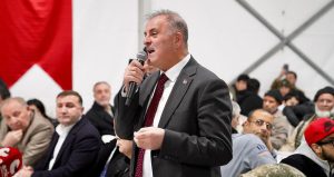 İBB Başkanvekili Nuri Aslan Bağcılar’da iftar çadırında: Anlayışımız yoksulun yanında, zalimin karşısında olmak