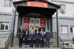 İçişleri Bakan Yardımcılığına atanan Hakkari Valisi Çelik’ten veda ziyaretleri